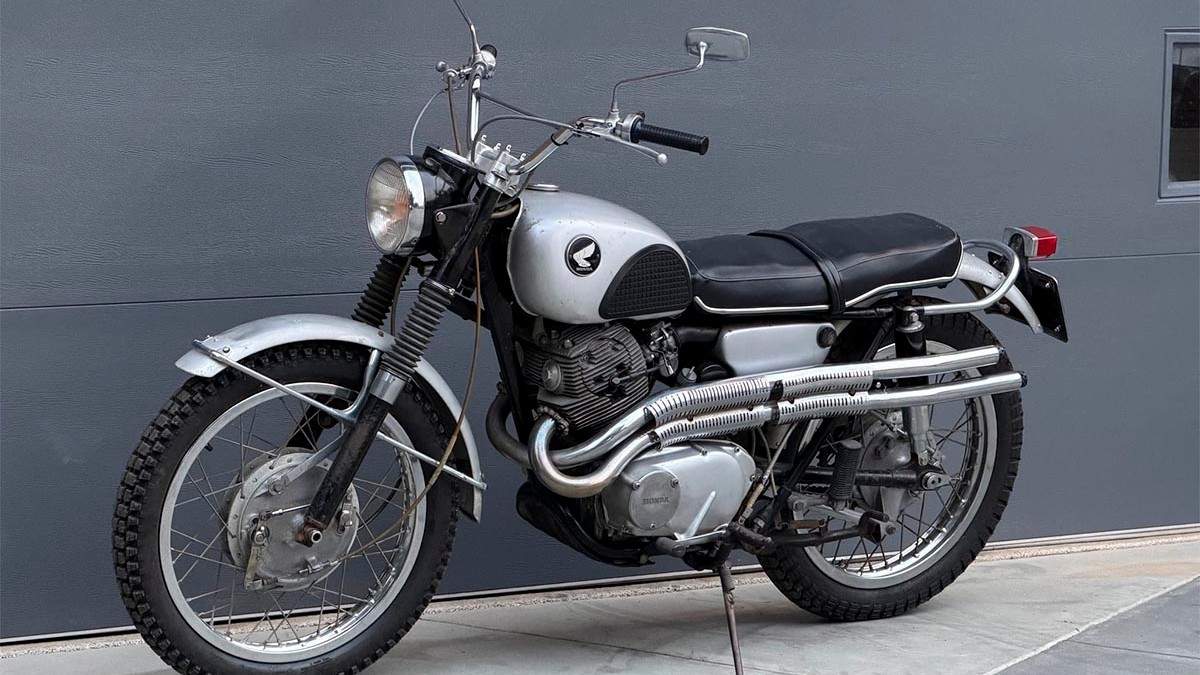 Αυτή η Honda CL72 Scrambler έχει περάσει από τα χέρια του Έλβις Πρίσλεϊ