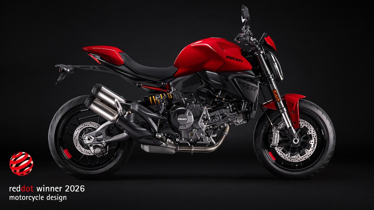 Το Ducati Monster κέρδισε το Red Dot Design Award 2026